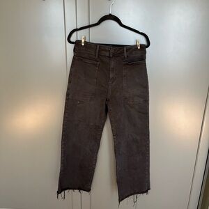 Patch pocket black jeans Just Black denim